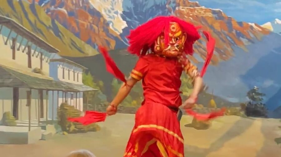 Kathmandu: Nepalese Cuisine dinner with traditional dance - The traditional platter and what it means
