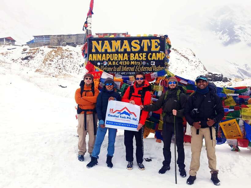 Kathmandu/Pokhara: 5-Day Annapurna Base Camp (ABC) Trek - Day two: Sinuwa through waterfalls to Deurali