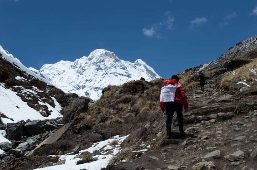Kathmandu/Pokhara: 5-Day Annapurna Base Camp (ABC) Trek - Day three: MBC and Annapurna Base Camp