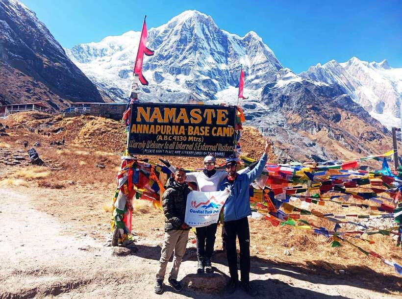 Kathmandu/Pokhara: 5-Day Annapurna Base Camp (ABC) Trek - Day four: the long descent through Deurali and Dobhan
