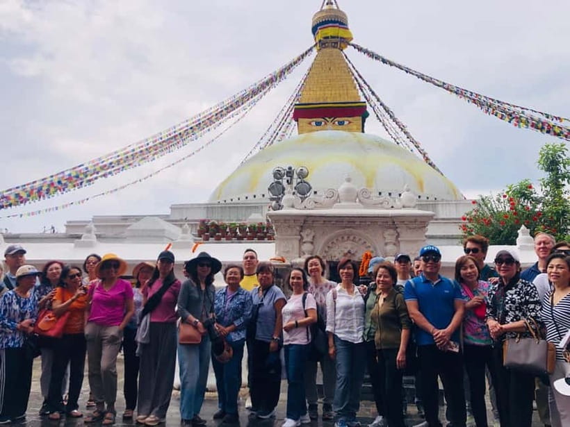 Kathmandu: Private/Group Unesco Heritage Sites Guided Tour - Swayambhunath: Kathmandu from the hilltop