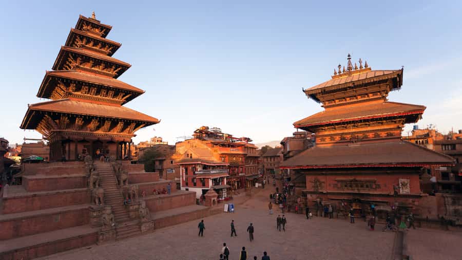 Kathmandu: Private Patan and Bhaktapur Sightseeing Tour - Patan Durbar Square, where palace art meets daily worship