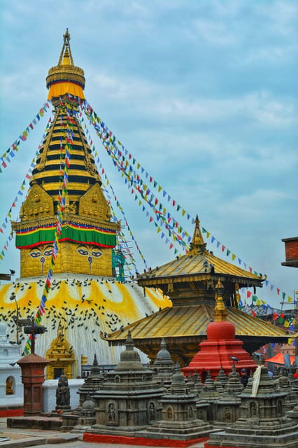 Kathmandu's 7 UNESCO Heritage Gems: Private Full-Day Tour - Boudhanath: a slower moment in the schedule