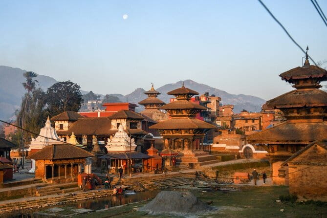 Kathmandu UNESCO World Heritage Tour - Swayambhunath: Kathmandu from the hilltop