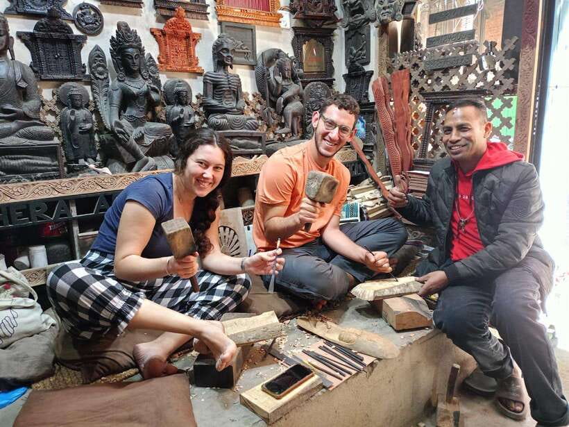 Kathmandu: Wood Carving Workshop with Local Artisan (Thamel) - Who may want a different Kathmandu activity