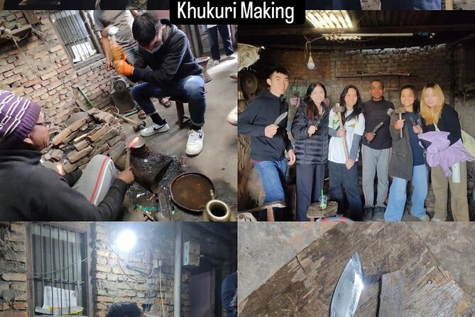 Knife (Khukuri) Making Workshop- Forge of the Gurkhas - Hammering the steel into a blade