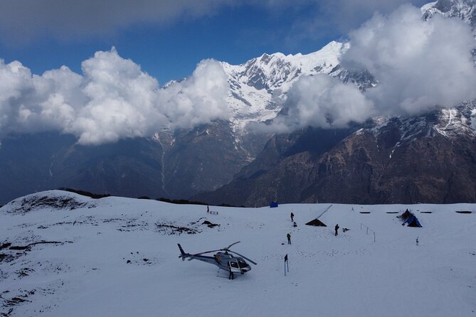Landing Annapurna Base Camp by Helicopter Tour from Pokhara - Landing near Annapurna Base Camp
