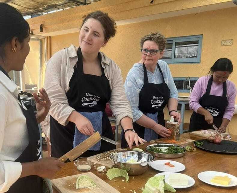 Local Women Led Nepali Cooking Class - A small group makes the cooking more personal