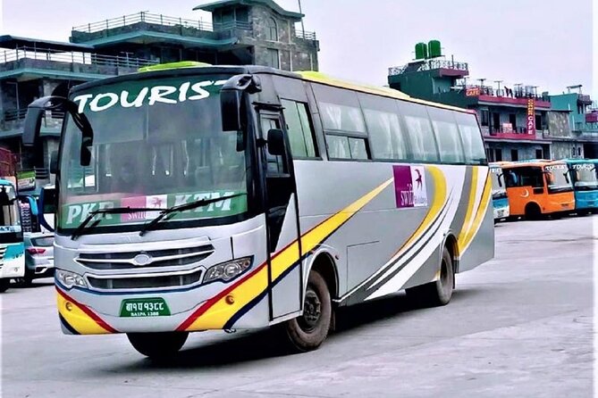 Luxury Sofa Bus from Kathmandu to Pokhara - Arriving at Tourist Bus Park, Pokhara