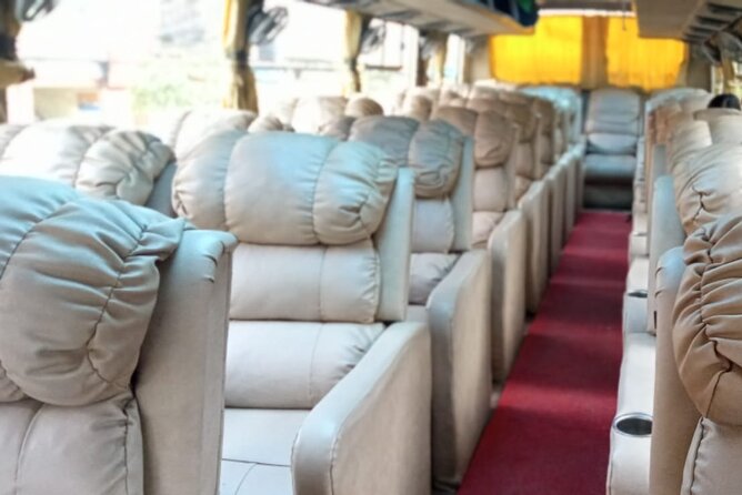 Luxury Sofa Bus from Kathmandu to Pokhara - Starting early at Nayabazar