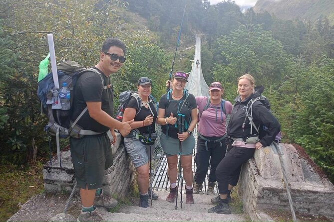 Manaslu Circuit Trek (15 Days) - Days 4 and 5: Rivers, hot springs, and Gurung villages