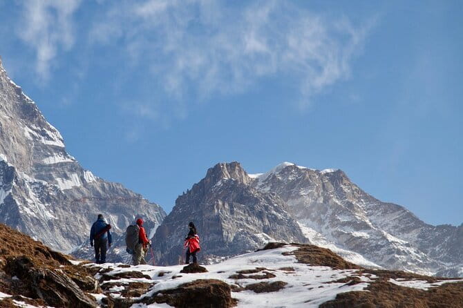Mardi Himal Base Camp Trek from Pokhara 4 Days - Day 3: The early climb to Mardi Himal Base Camp