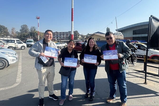 Mount Everest Scenic Flight by Shree Airlines with Free Transfers - Reading the mountain route from Everest to Ama Dablam