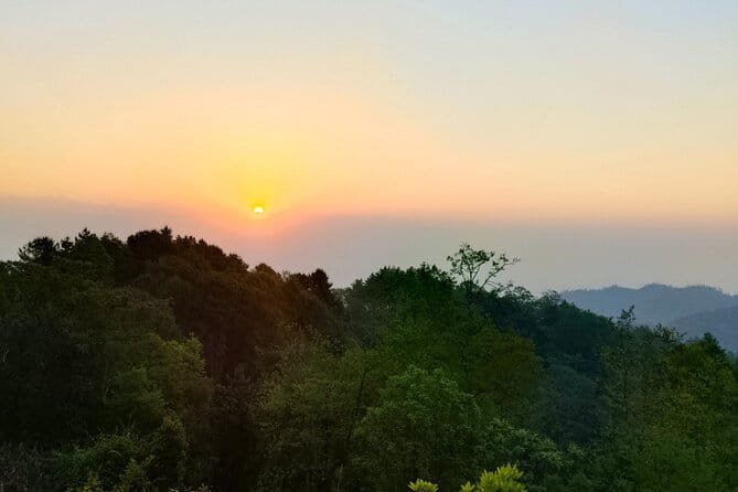 Nagarkot Sunrise View & Day Hiking with Lunch - Private/Group - Reaching Nagarkot View Tower before sunrise