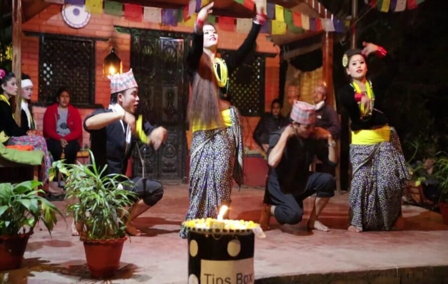 Nepali Nights: Dinner & Cultural Dance Delight in Pokhara - What arrives on the thali plate