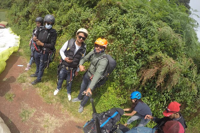 Paragliding - The view from above Phewa Lake
