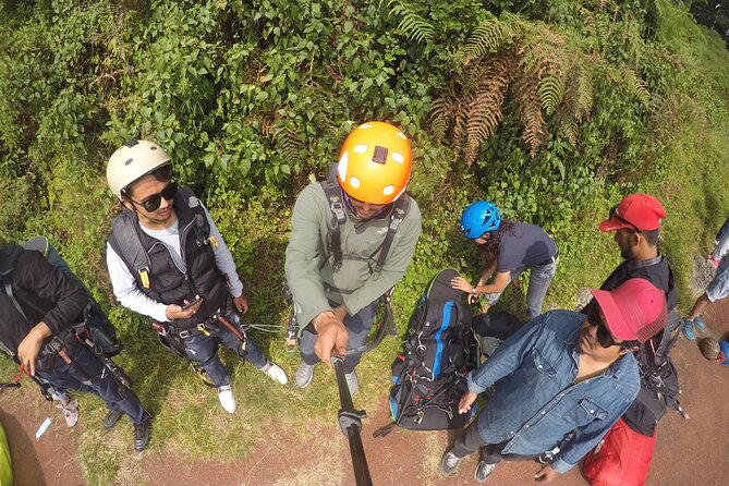 Paragliding - Landing, media, and the ride back