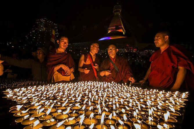 PashupatiNath and BoudhaNath - Private/Small Group - Guru Lhakhang Monastery and the final art lesson