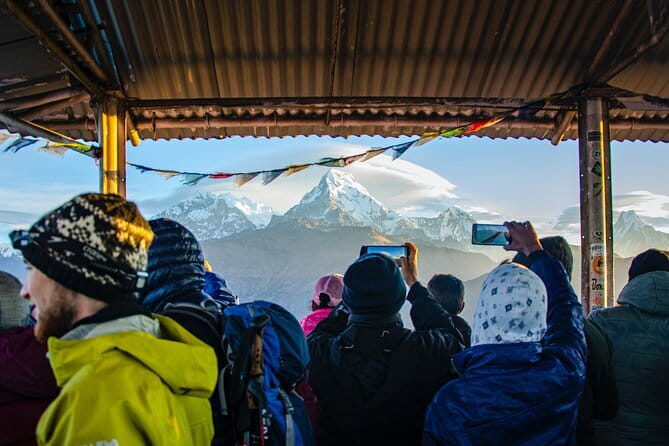 Pokhara 3 Days Ghorepani and Poon Hill Private Trek via Ghandruk - Day two: Poon Hill sunrise and the descent to Ghandruk
