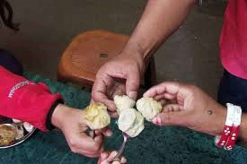 Pokhara: 3 Hour MoMo cooking class - Kneading dough for the wrappers
