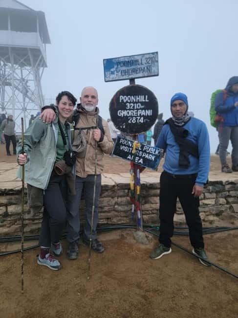 Pokhara: 4-Day Beautiful Ghorepani Poon Hill & Ghandruk Trek - Key points at a glance