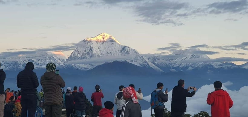 Pokhara: 4-Day Beautiful Ghorepani Poon Hill & Ghandruk Trek - Day three: the Poon Hill sunrise and the trail to Tadapani