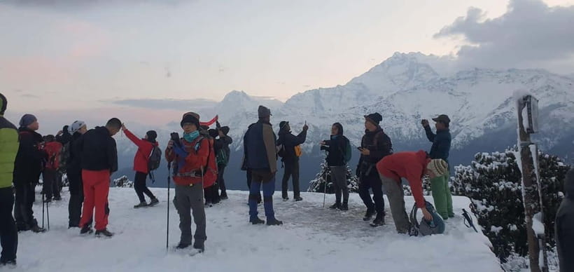 Pokhara: 4-Day Beautiful Ghorepani Poon Hill & Ghandruk Trek - Day one: Pokhara to Birethanti, then up to Ulleri