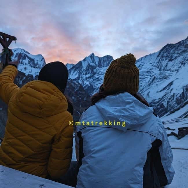 Pokhara: 5-Day Annapurna Base Camp (ABC) Trek - Sunrise at ABC and the descent to Bamboo