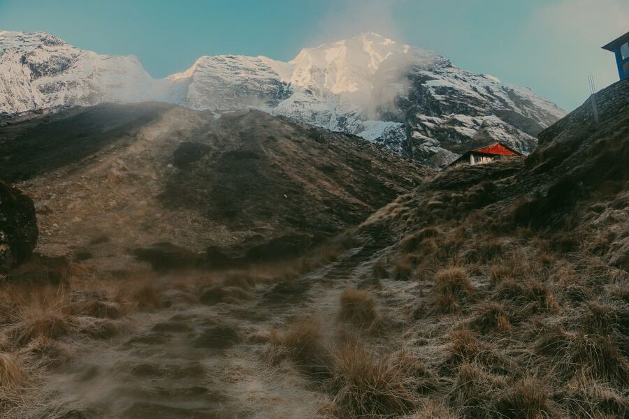 Pokhara: 5-Day Annapurna Base Camp Trek with Hot Spring - Sunrise at base camp and the long return to Lower Sinuwa