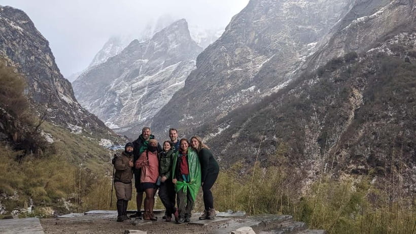 Pokhara: 9-Day Annapurna Base Camp Trek with Poon Hill - Day 8: Bamboo to Jhinu Danda and the hot springs