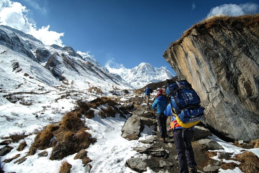 Pokhara: Amazing 7-Day ABC Trek with Natural Hot Spring - Day 2: Chhomrong to Dovan through forest and river country