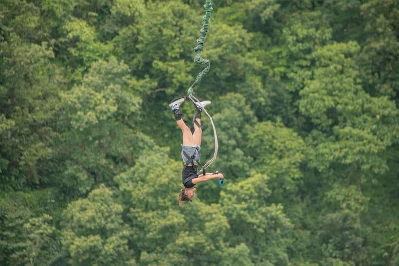 Pokhara: Bungee Jumping Experience Near Annapurna - The leap above the Yamdi River
