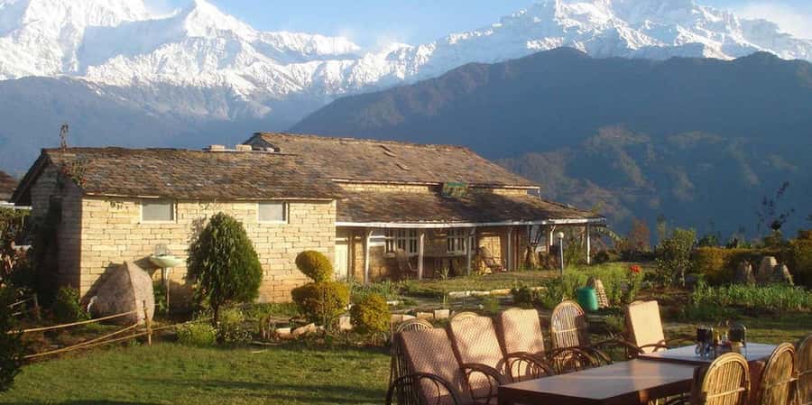 Pokhara: Day Hike to Australian Camp - Walking through forest and terraced farmland