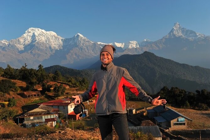 Pokhara: Easy Day Hike to Australian Camp & Dhampus Village - The mountain views at Australian Camp