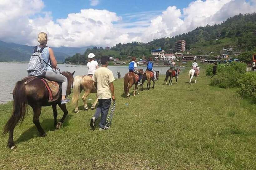 Pokhara: Horseback Riding Adventure with Hotel Pickup - The lake route is the safer choice for a gentle outing
