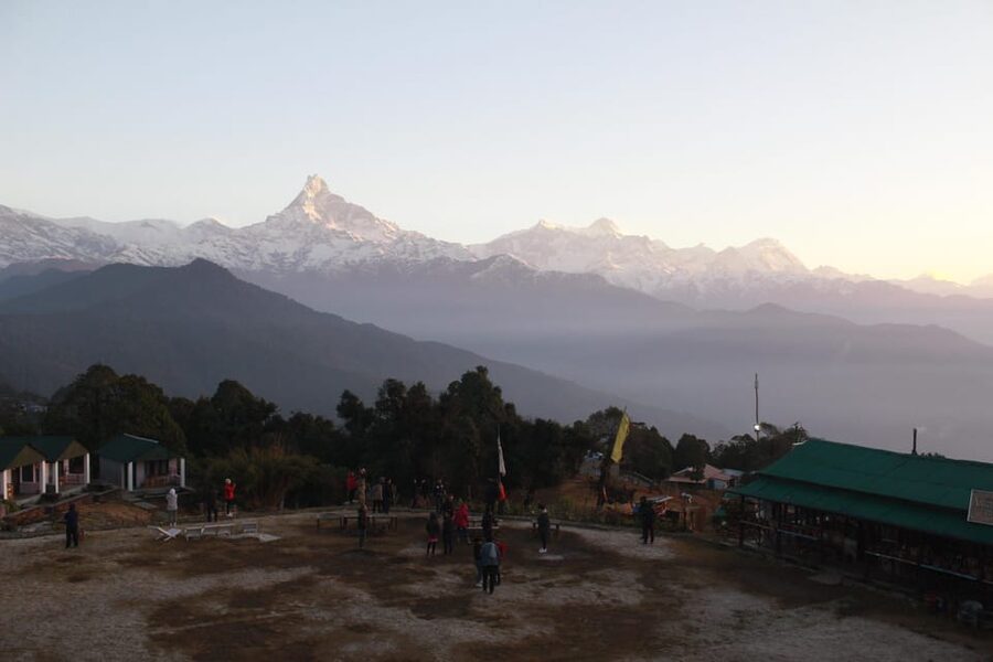 Pokhara: One night camping, campfire stay at Australian camp - Campfire under the stars