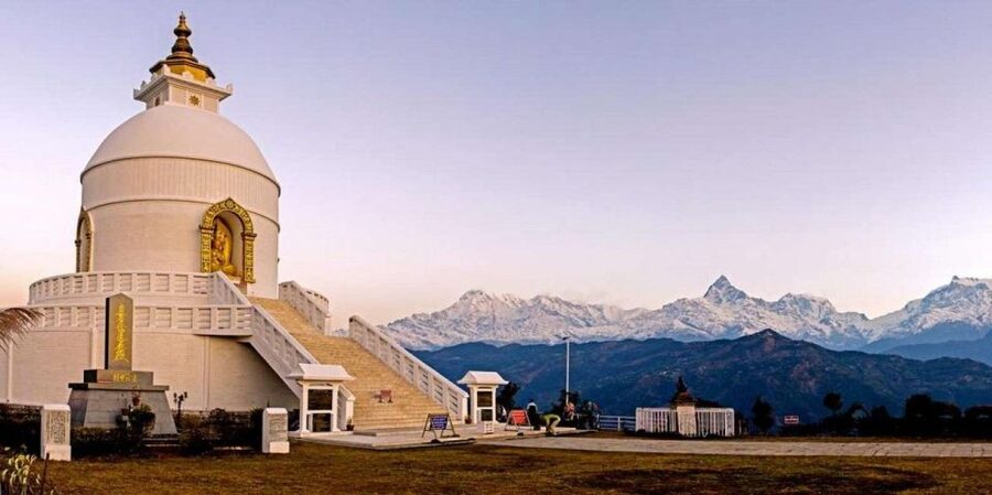 Pokhara: Pagoda, Waterfall & Cave – Private Short Trip - Devi’s Falls, powerful in the wet season