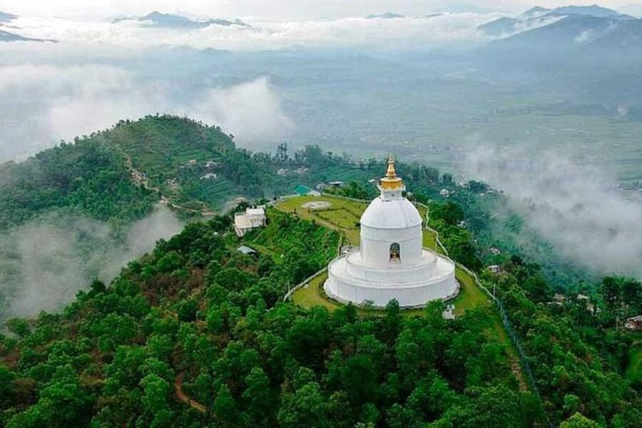 Pokhara: Pagoda, Waterfall & Cave – Private Short Trip - At Gupteshwor Mahadev Cave, a short sacred stop
