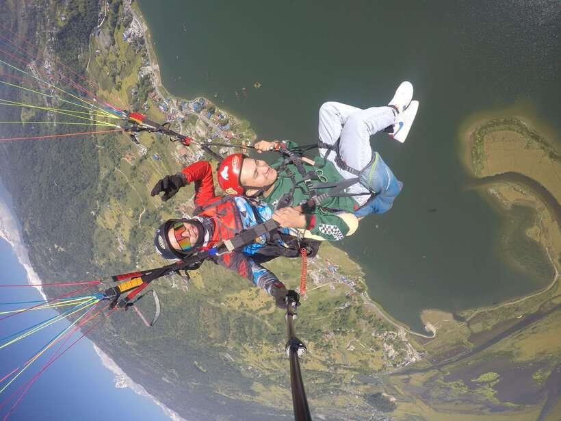 Pokhara: Paragliding, Bungy Jump and Zipline Combo Adventure - Starting Above Pokhara at Sarangkot
