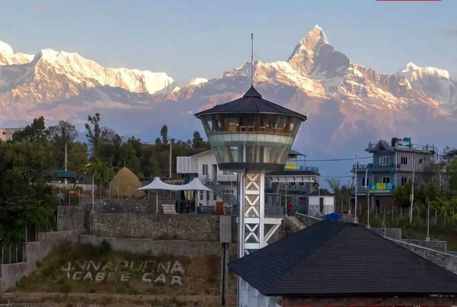 Pokhara Sarangkot : Cable Car (Himalayas) Sunrise Tour - What weather can do to the view