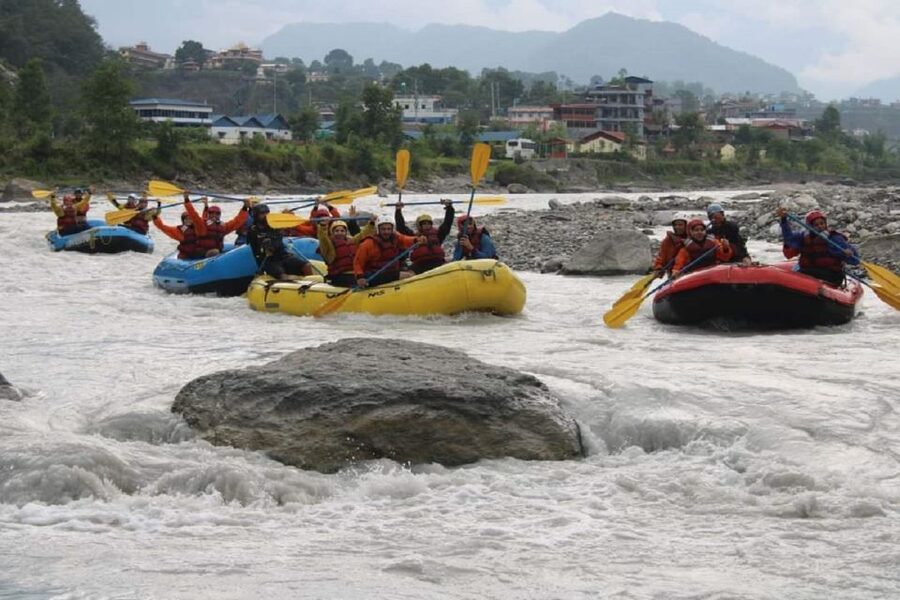 Pokhara: Seti River Rafting Adventure with Hotel Pickup - Two hours of rapids, forest, and quiet water