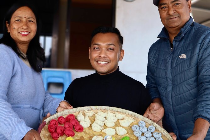 Rainbow Mo:Mo - Steamed and Fried Momos on the Same Plate