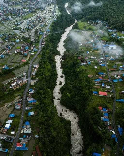 Seti George and Thrilling Suspension Bridge Tour at Pokhara - A Forty-Minute Visit to the Monastery