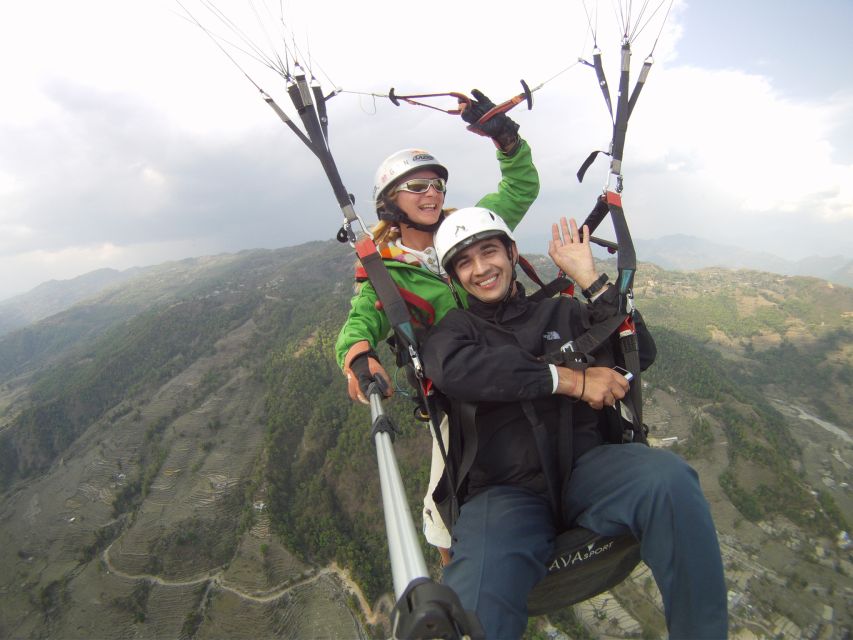 Tandem Paragliding in Pokhara - From Lakeside to Sarangkot: the morning road trip