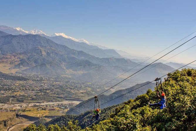 ZipFlyer Nepal - The World's Steepest Zip-line - Sarangkot and the Annapurna view
